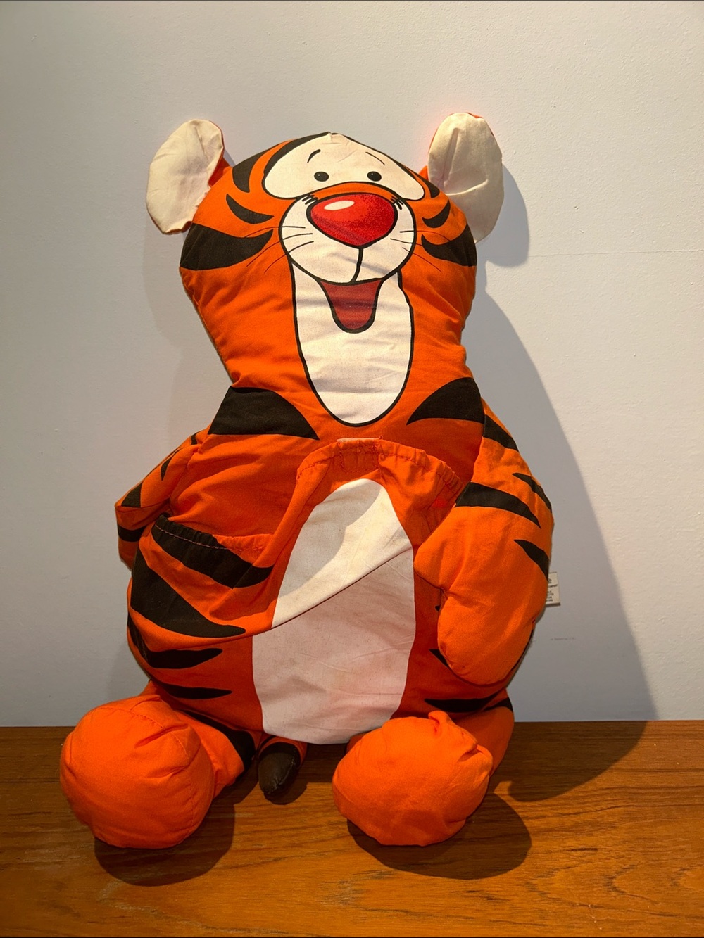 Vintage Tigger Puffett Stuffets Pillow & PJ Holder 22” Disney Winnie The Pooh